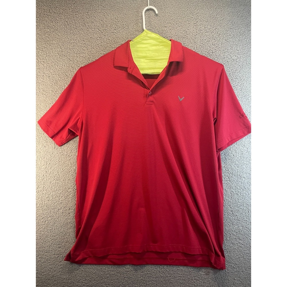 Callaway Opt Dri Red And Black Preowned Size XXL